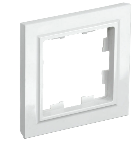 BRITE Рамка 1-мест. РУ-1-БрБ бел. IEK