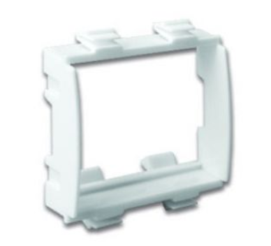 Каркас под 2 модуля, цвет серый DKC  VIVA   F1000A