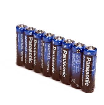 Элемент питания Panasonic R6 BER blue General Purpose SR8 (кратно 48)