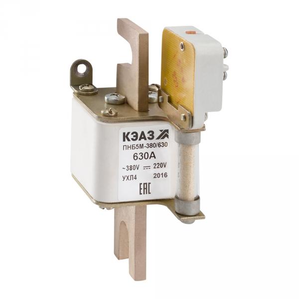 Плавкая вставка ПНБ5М-380/630-1-500А-УХЛ4-КЭАЗ