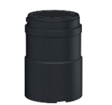 Основание + верхняя крышка световой колонны Schneider Electric  XVUC21B  XVU, 24 В AC/DC, черная