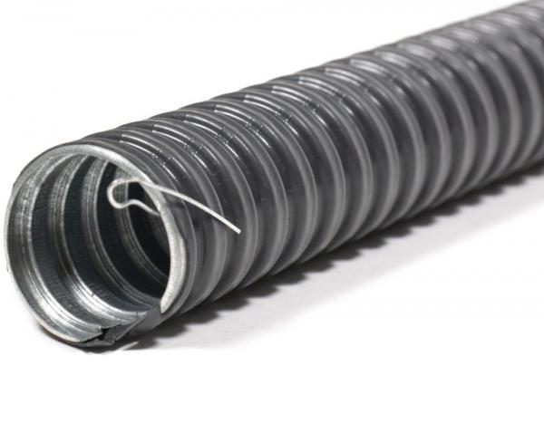 Металлорукав в ПВХ изоляции РЗ-ЦПнг-20 (50 м) с протяжкой ЗЭТАРУС (кратно 50)