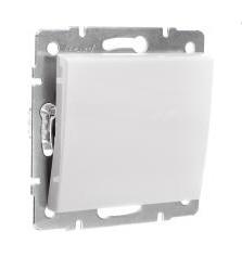 Lezard  Rain  Белый Выключатель Механизм 1-клавишный СП 703-0288-100