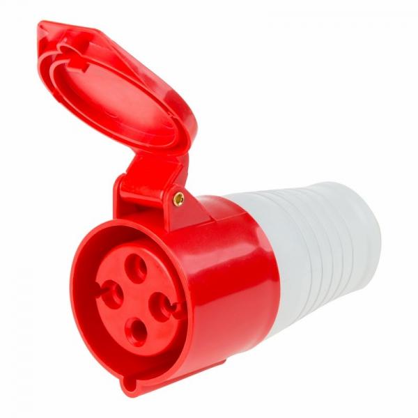 Роз.  224  32А 3Р+PЕ 380В IP44 перенос. REXANT 11-8922