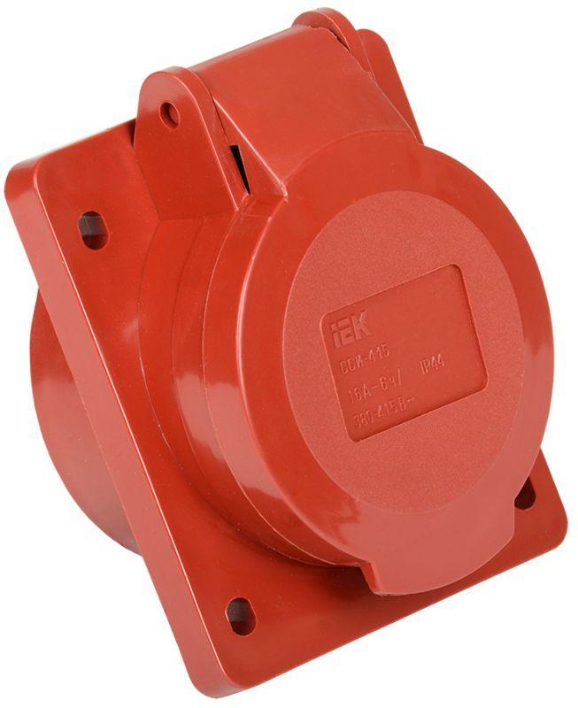 Розетка СП 16А 380В 3P+E+N ССИ-415 IP44 IEK PSR42-016-5